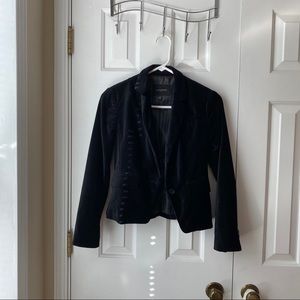 Banana republic velvet blazer